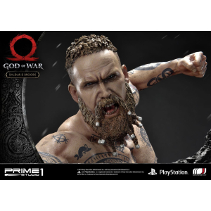 God of War (2018) Statue Baldur & Broods 62 cm